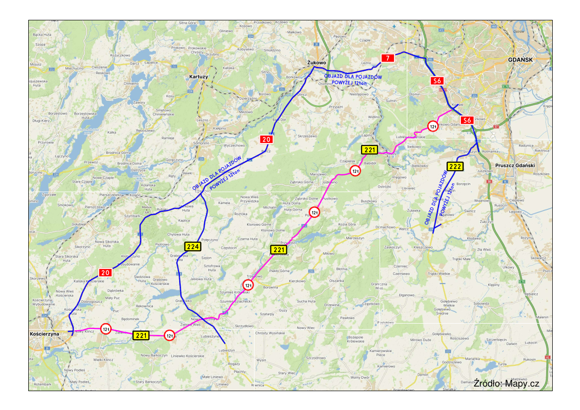 Szykuje się tymczasowa zmiana organizacji ruchu na drodze wojewódzkiej 221