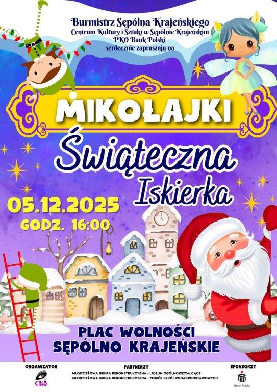 Św. Mikołaj odwiedzi dziś (5.12) po południu Sępólno Krajeńskie